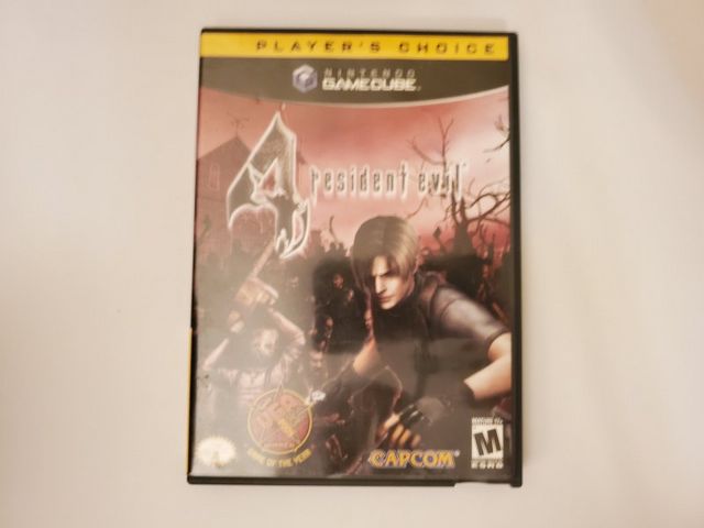 Nintendo GameCube Resident Evil 4, Player's Choice, Game of the Year video game