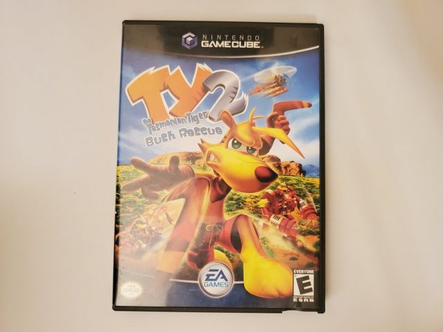 Nintendo GameCube Ty 2 The Tasmanian Tiger Bush Rescue video game