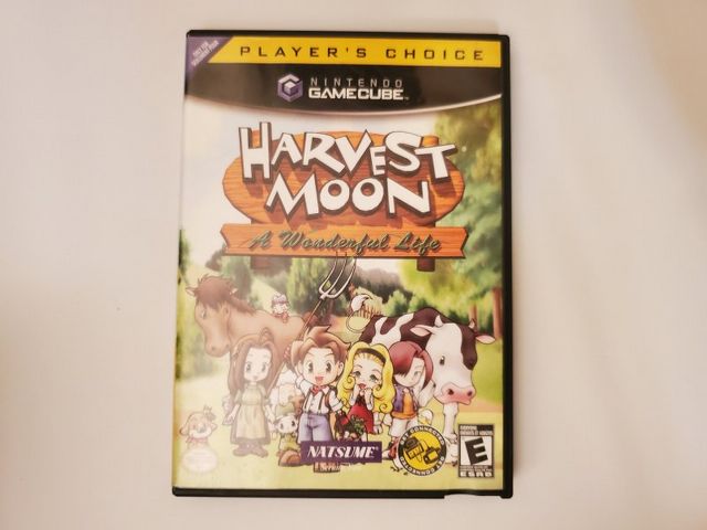 Nintendo GameCube Harvest Moon A Wonderful Life Player's Choice video game