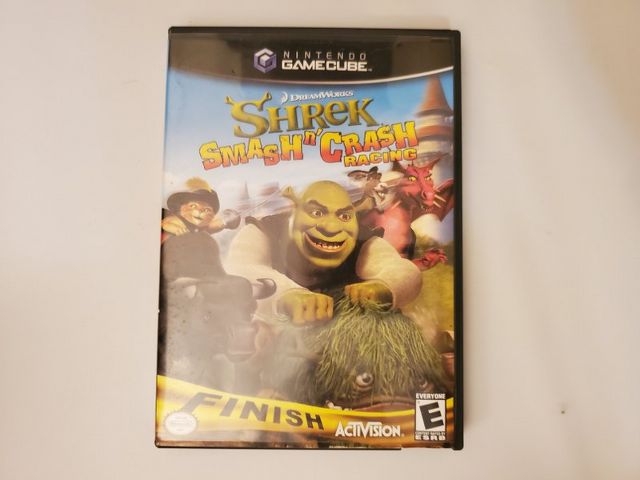 Nintendo GameCube Shrek Smash n' Crash Racing video game
