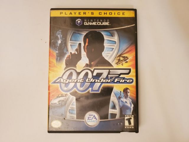 Nintendo GameCube 007 Agent Under Fire Player's Choice video game