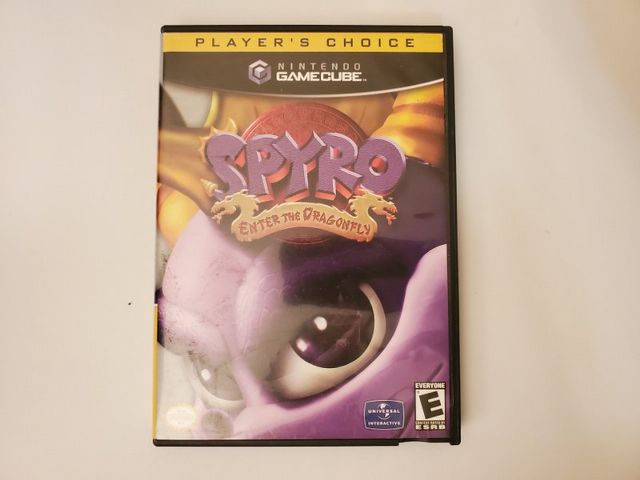Nintendo GameCube Spyro Enter The Dragonfly Player's Choice video game