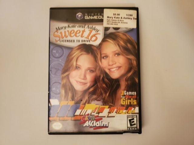Nintendo GameCube Mary-Kate and Ashley: Sweet 16 - Licensed to Drive video game