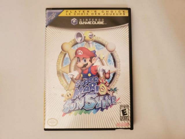 Nintendo GameCube Super Mario Sunshine video game