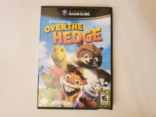 Nintendo GameCube Over The Hedge video game