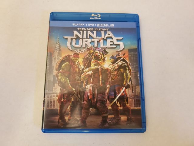 Blu-Ray Teenage Mutant Ninja Turtles video game
