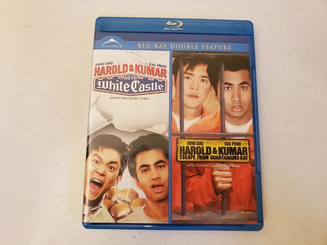 Blu-Ray Harold & Kumar White Castle Harold & Kumar Guantanamo Bay video game