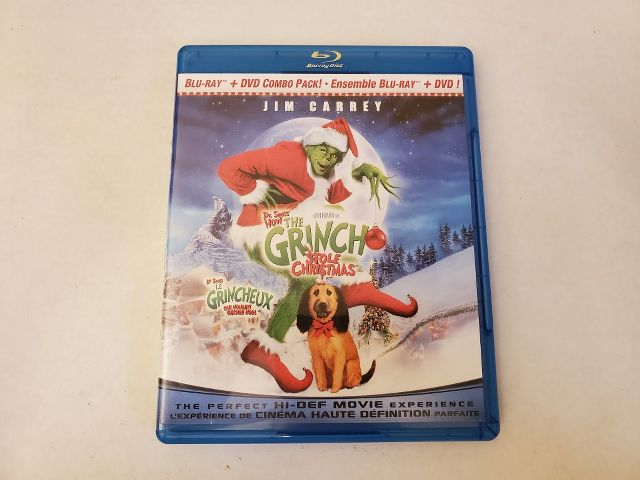 Blu-Ray How the Grinch Stole Christmas video game