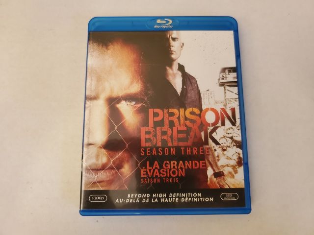 Blu-Ray Prison Break Season Three video game