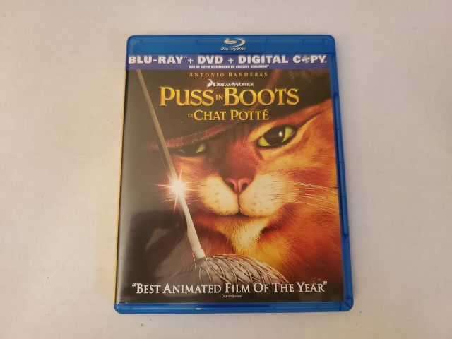Blu-Ray Puss In Boots video game