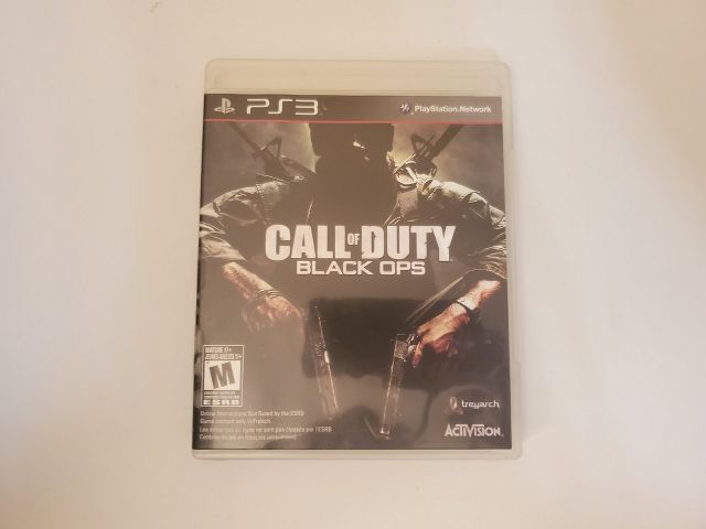 Sony PlayStation 3 Call of Duty Black Ops video game