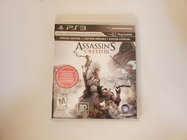 Sony PlayStation 3 Assassin's Creed III video game