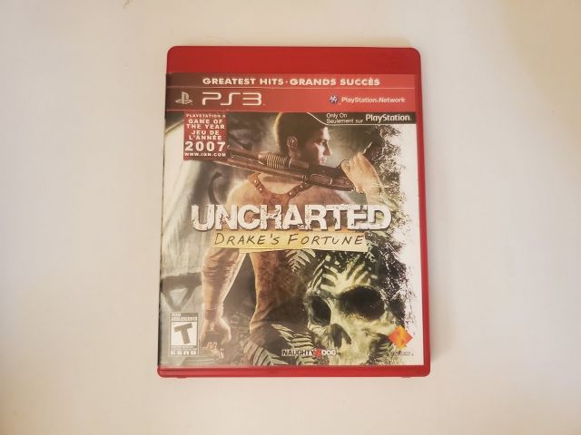 Sony PlayStation 3 Uncharted Drake's Fortune Greatest Hits video game
