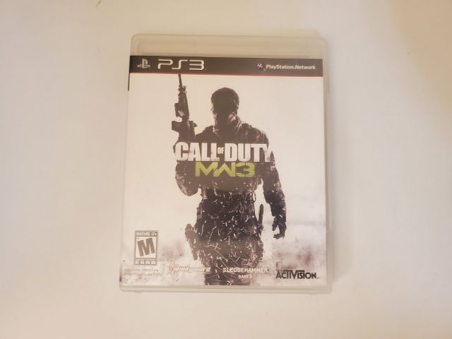 Sony PlayStation 3 Call of Duty Modern Warfare 3 video game