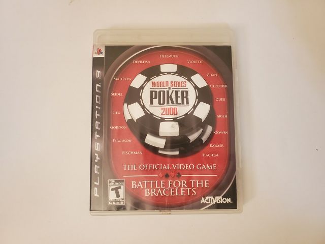 Sony PlayStation 3 World Series Of Poker 2008 video game
