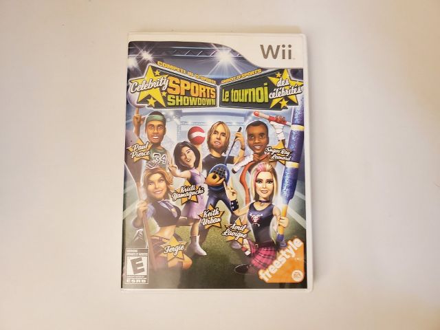 Nintendo Wii Celebrity Sports Showdown video game