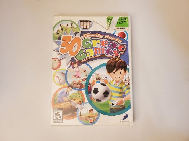 Nintendo Wii 30 Great Games Family Party video game