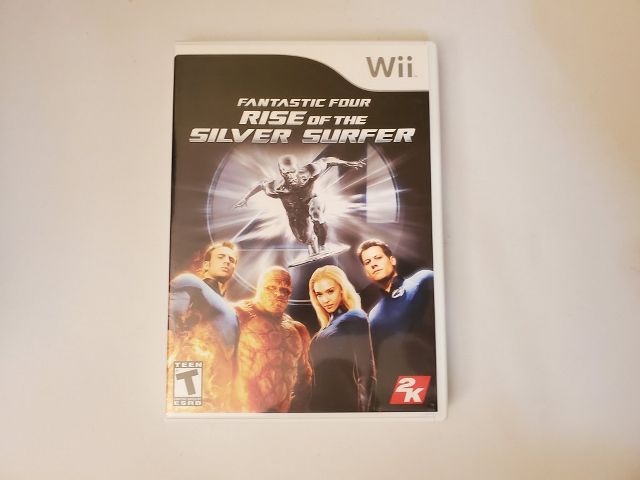 Nintendo Wii Fantastic Four Rise of the Silver Surfer video game