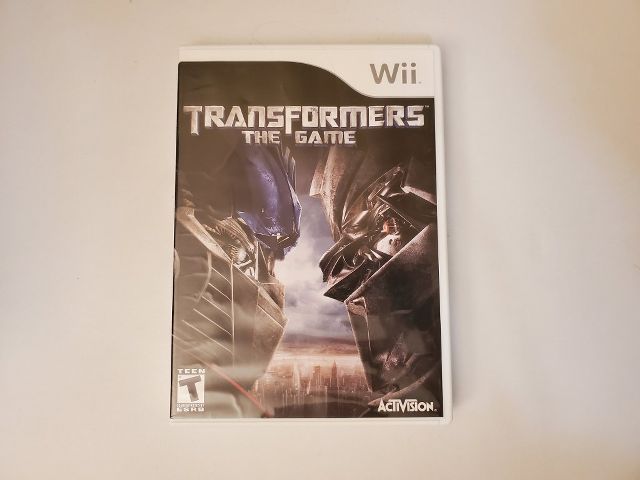 Nintendo Wii Transformers The Game video game