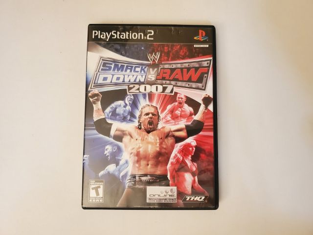 Sony PlayStation 2 Smackdown Vs Raw 2007 video game
