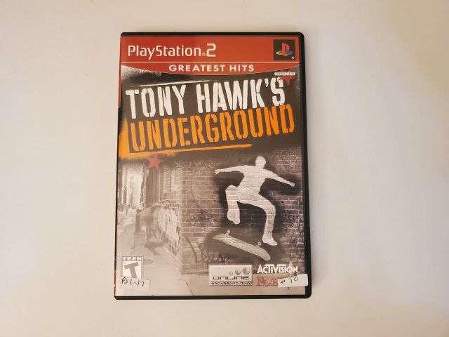 Sony PlayStation 2 Tony Hawk's Underground Greatest Hits video game