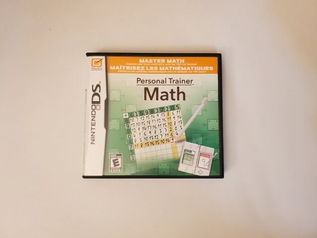 Nintendo DS Personal Trainer Math video game