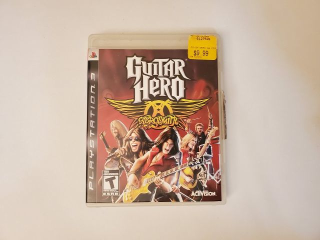 Sony PlayStation 3 Guitar Hero Aerosmith video game