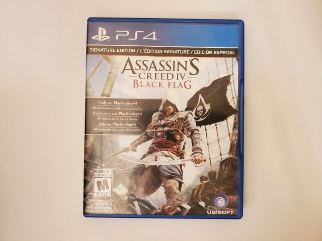 Sony PlayStation 4 Assassin's Creed IV Black Flag Signature Edition video game