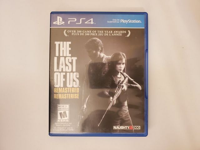 Sony PlayStation 4 The Last Of Us Remastered video game
