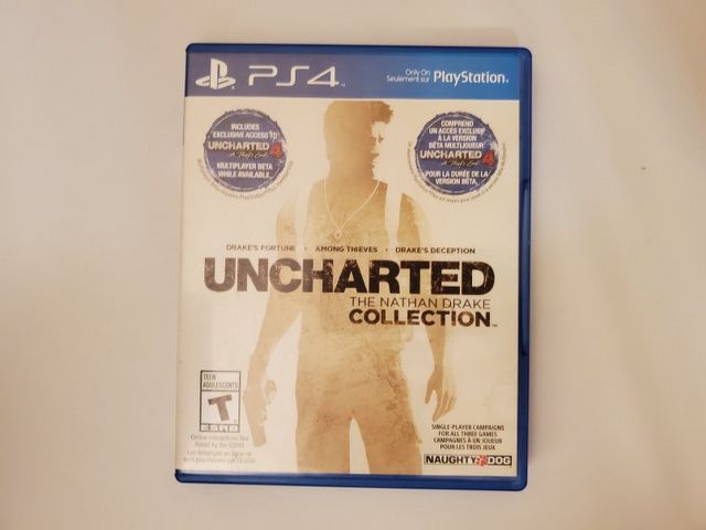 Sony PlayStation 4 Uncharted The Nathan Drake Collection video game