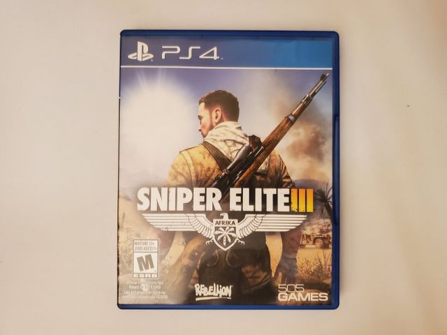 Sony PlayStation 4 Sniper Elite III video game