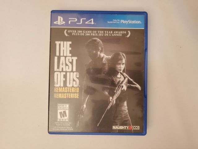 Sony PlayStation 4 The Last Of Us Remastered video game