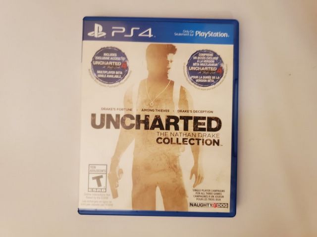 Sony PlayStation 4 Uncharted The Nathan Drake Collection video game