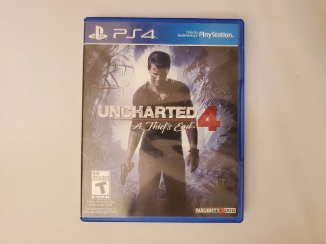 Sony PlayStation 4 Uncharted 4 A Thief's End video game