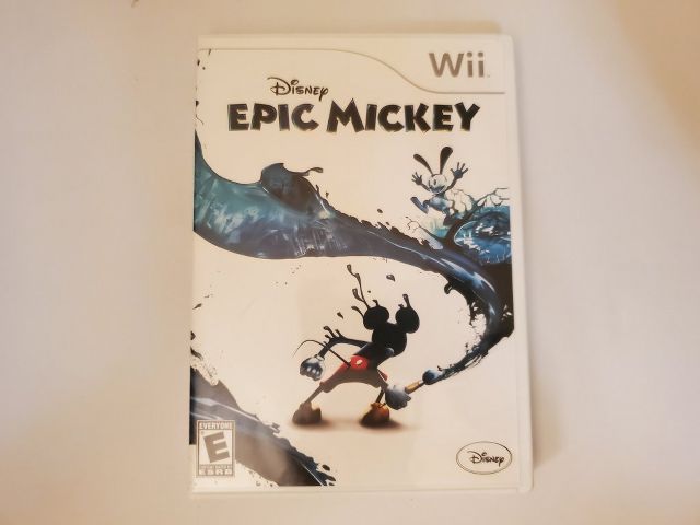 Nintendo Wii Epic Mickey video game