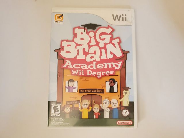 Nintendo Wii Big Brain Academy Wii Degree video game