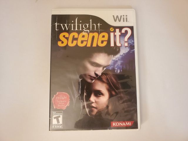 Nintendo Wii Twilight Scene It? video game