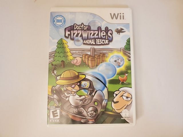 Nintendo Wii Doctor Fizzwizzles Animal Rescue video game