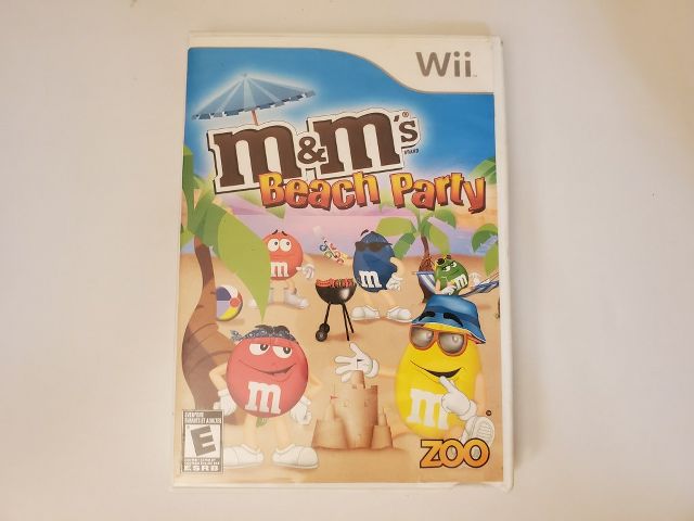 Nintendo Wii M&M's Beach Party video game