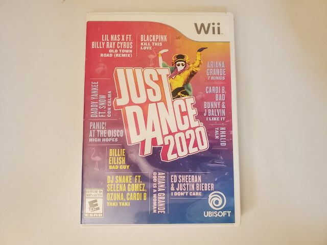 Nintendo Wii Just Dance 2020 video game