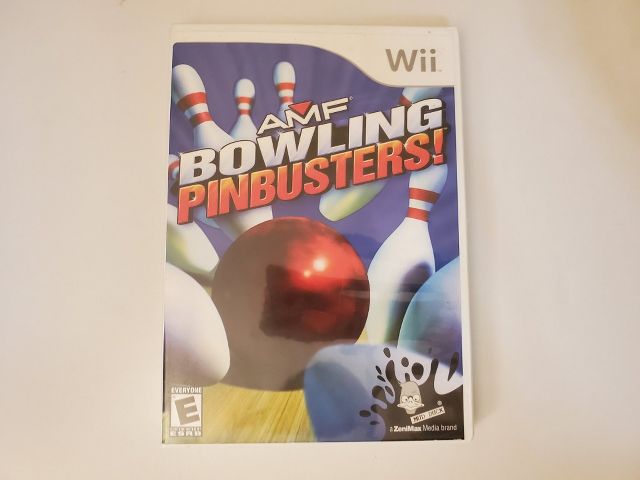 Nintendo Wii AMF Bowling Pinbusters! video game