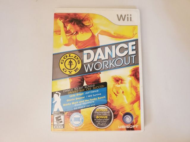 Nintendo Wii Golds Gym Dance Workout video game