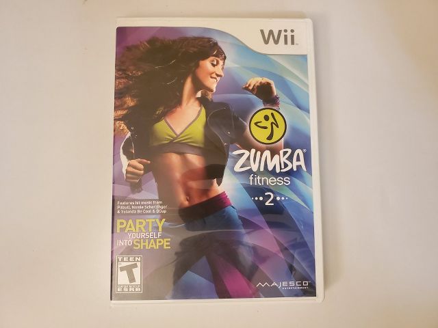 Nintendo Wii Zumba Fitness 2 video game