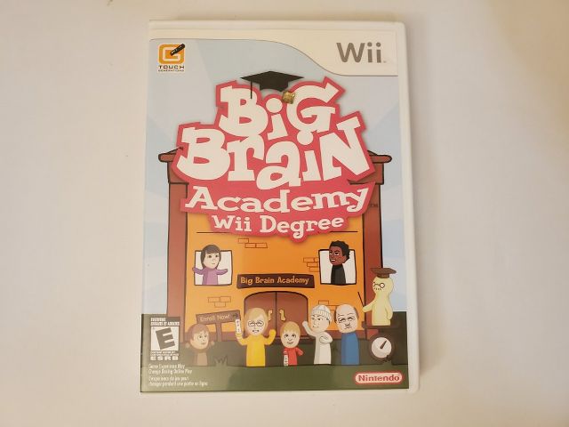 Nintendo Wii Big Brain Academy Wii Degree video game