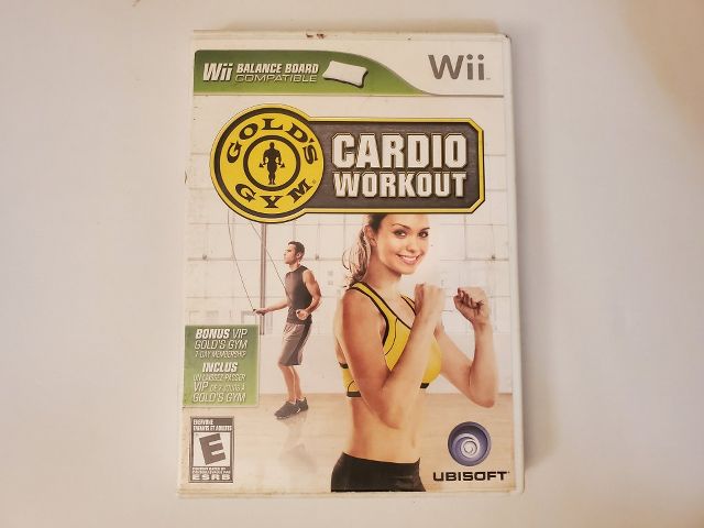 Nintendo Wii Gold's Gym Cardio Workout video game