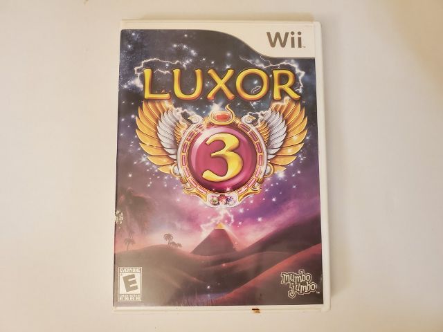 Nintendo Wii Luxor 3 video game