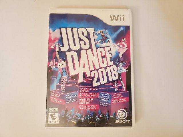 Nintendo Wii Just Dance 2018 video game