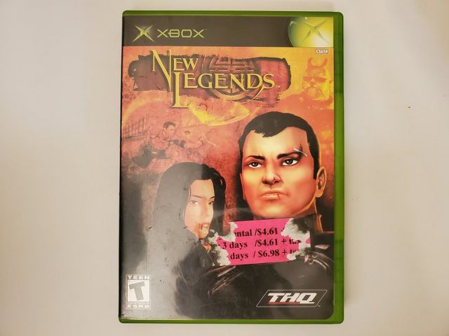 Microsoft Xbox New Legends video game
