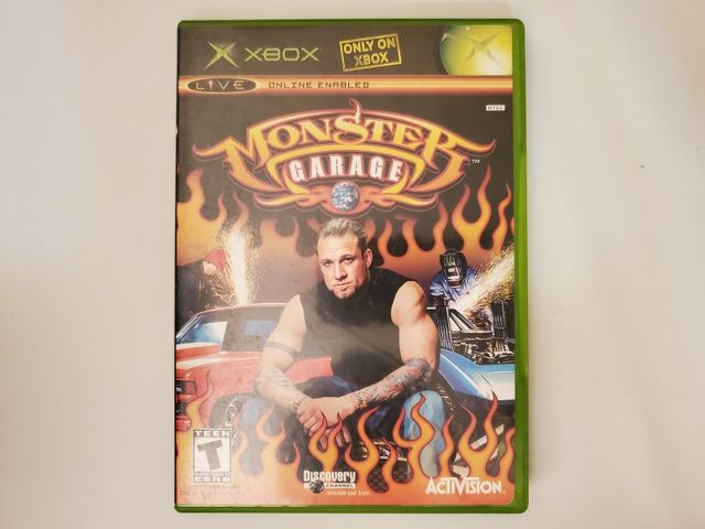 Microsoft Xbox Monster Garage video game