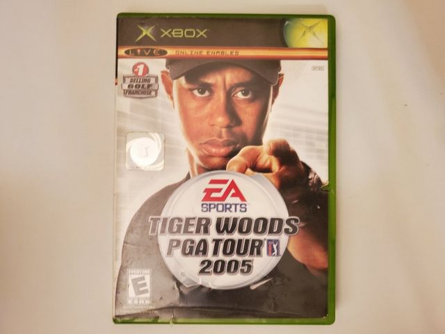 Microsoft Xbox Tiger Woods PGA Tour 2005 video game